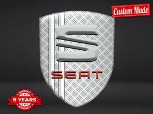 Seat Logosticker Hochwertig Minimal Design Personalisierbar
